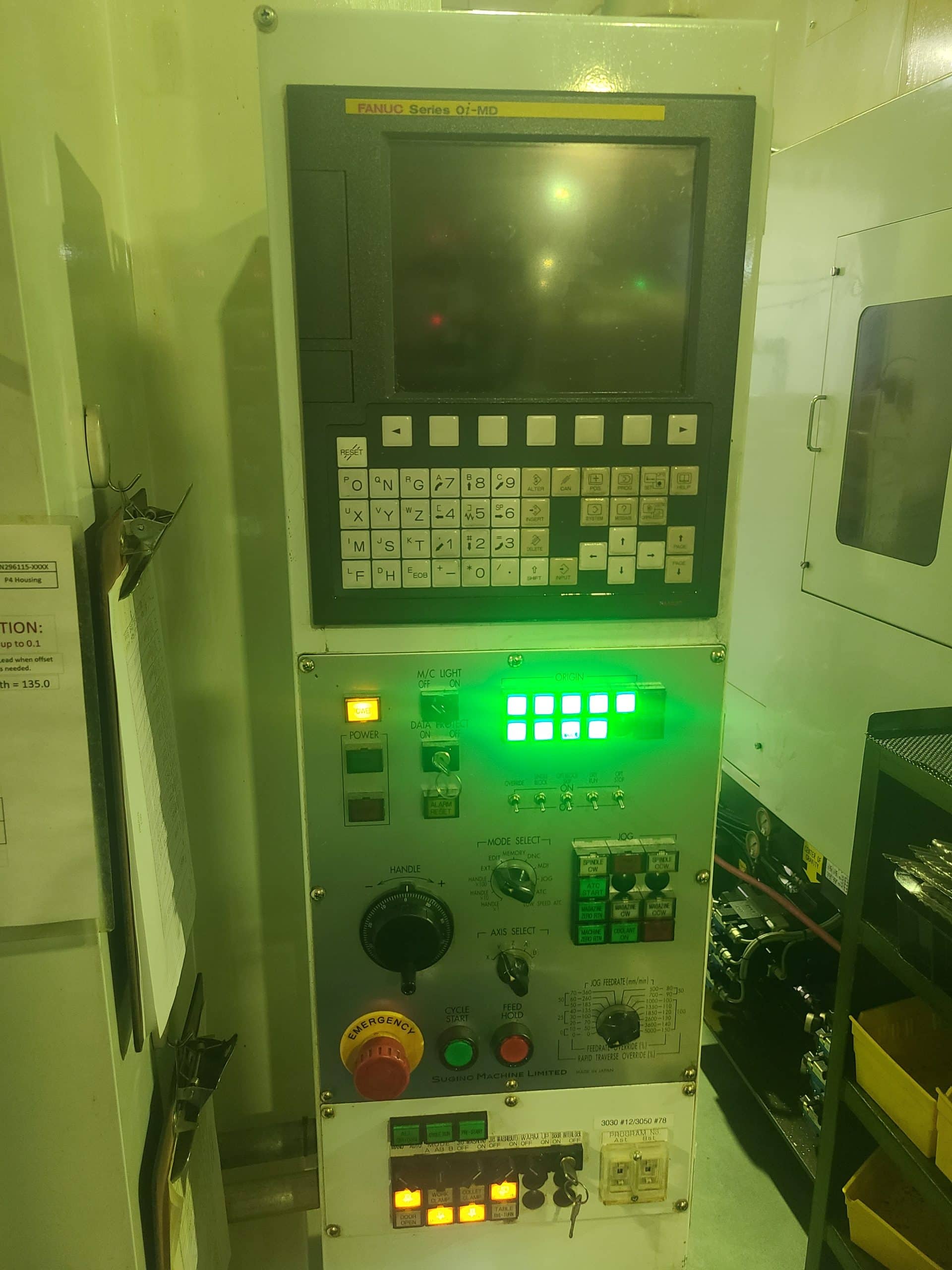 Sugino Self Center VC15 VMC, 2017 - Dual-Workholding, Synchronous Machining, Rigid Tap, 12k Spindle - Image 3