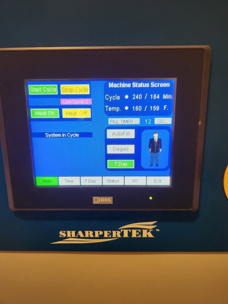 SHARPERTEK High-Capacity Ultrasonic Inline Washer – 4-Stage Industrial Heated Cleaning System - Image 3