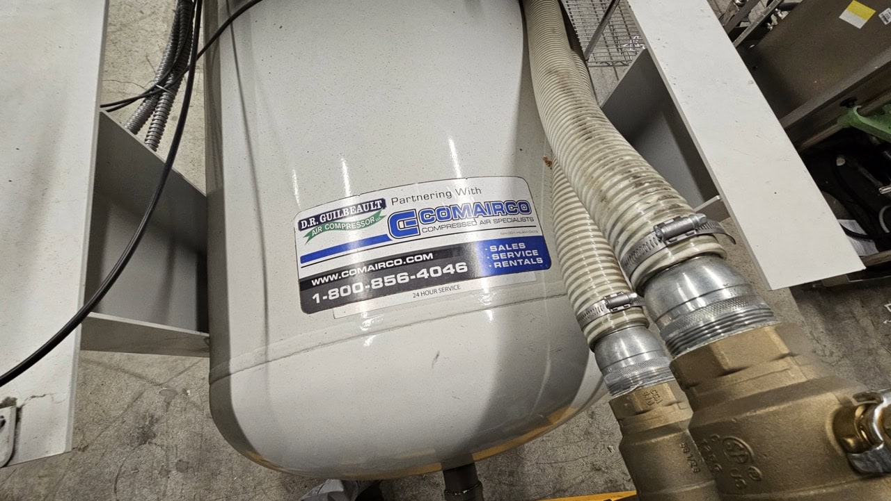 Twin 10 HP Powerex Rotary Vane Medical Air Compressor System w/ Baldor Super-E Motors - Image 3