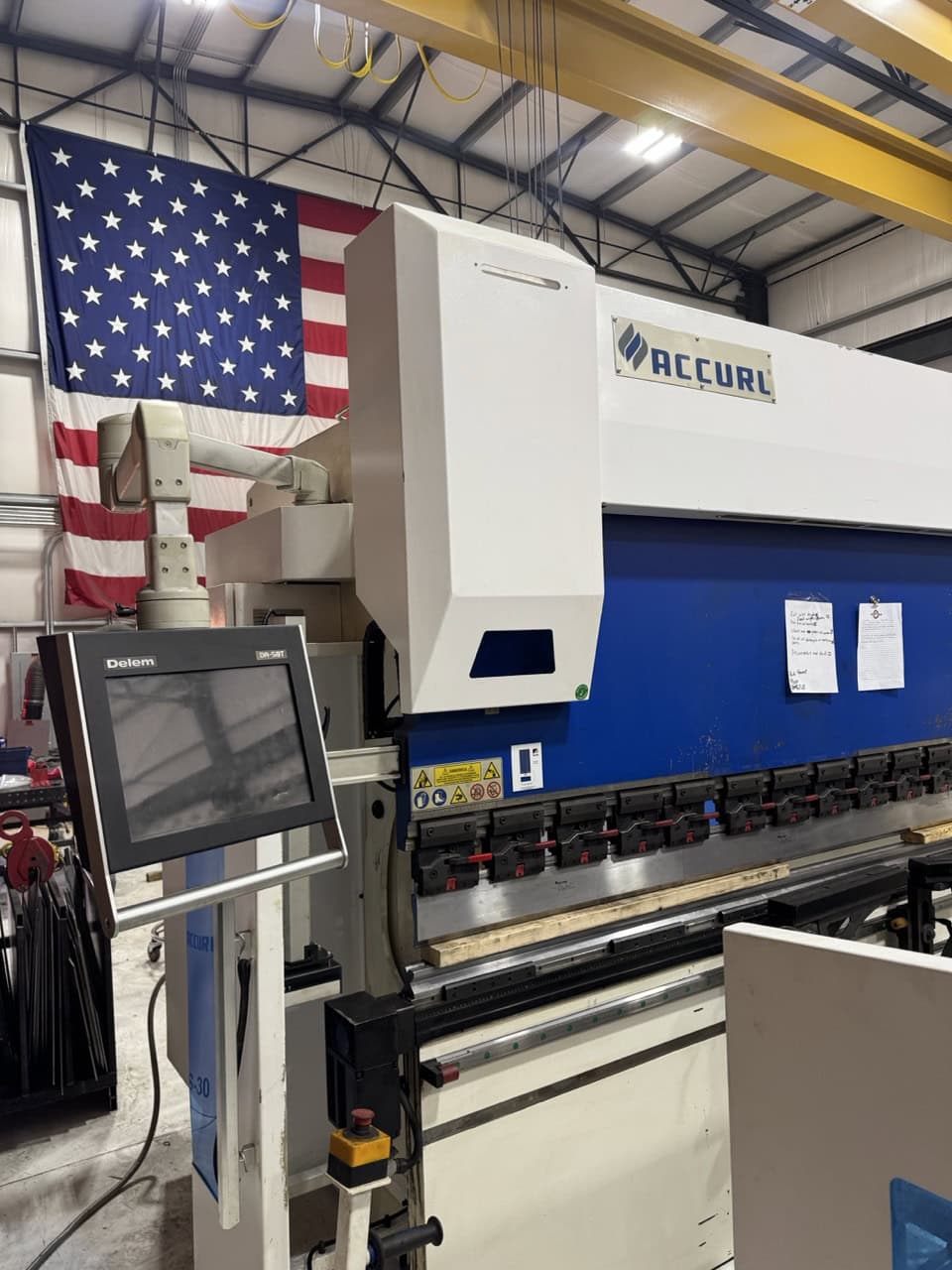 10' x 195 Ton Accurl GeniusPro CNC Brake, 2020 - 5 axis gauge - Image 4