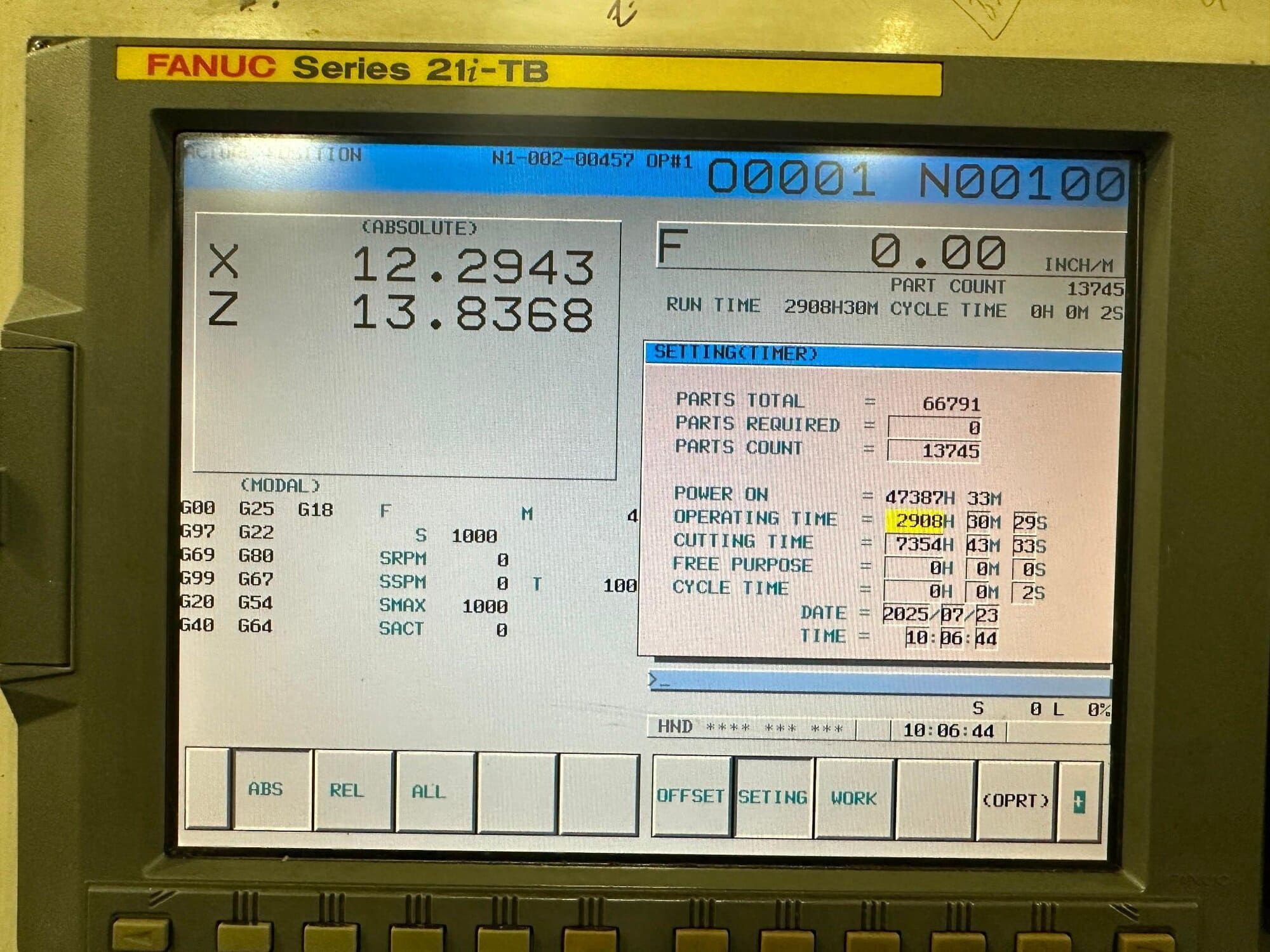 Doosan Puma 280 CNC Lathe, 2007 - Low Hours, 10" Chuck - Image 5