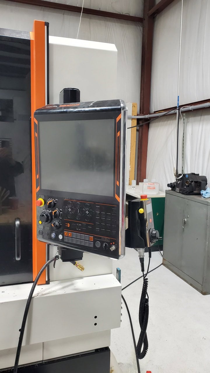 Mazak VCN 570C VMC, 2023 - Dual Probing Kit, Chip Conveyor, Thru Spindle Coolant, Mist Collector - Image 3