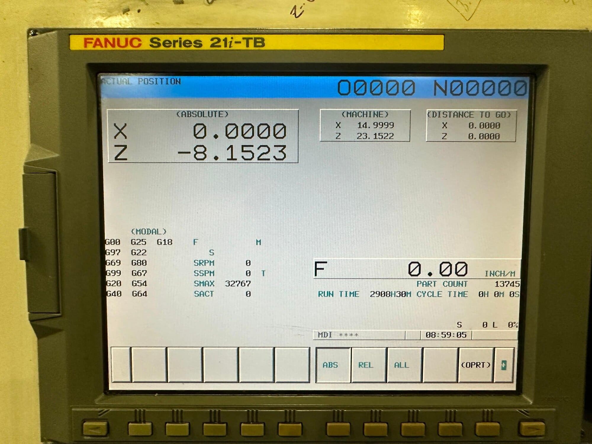 Doosan Puma 280 CNC Lathe, 2007 - Low Hours, 10" Chuck - Image 6