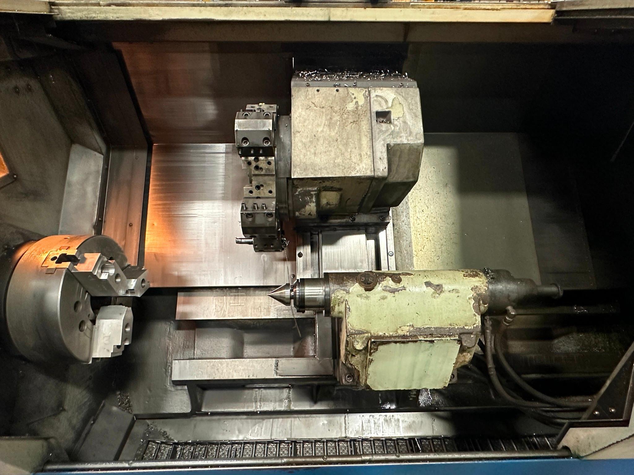 Doosan Puma 300LC CNC Lathe, 2006 - Low Hours, 15" Chuck, Chip Conveyor, Programmable Tailstock, Presetter - Image 6