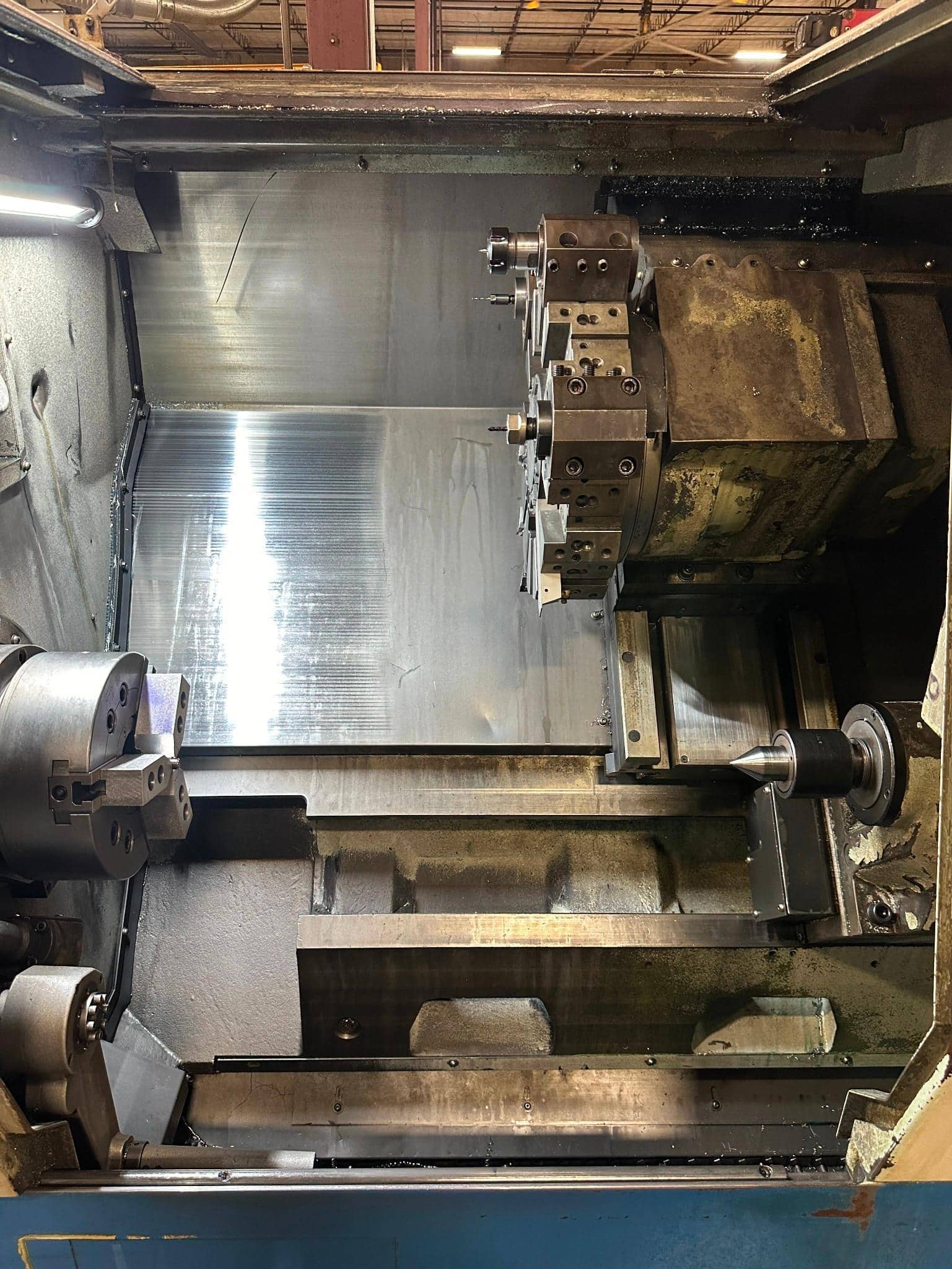 Doosan Puma 280 CNC Lathe, 2007 - Low Hours, 10" Chuck - Image 8