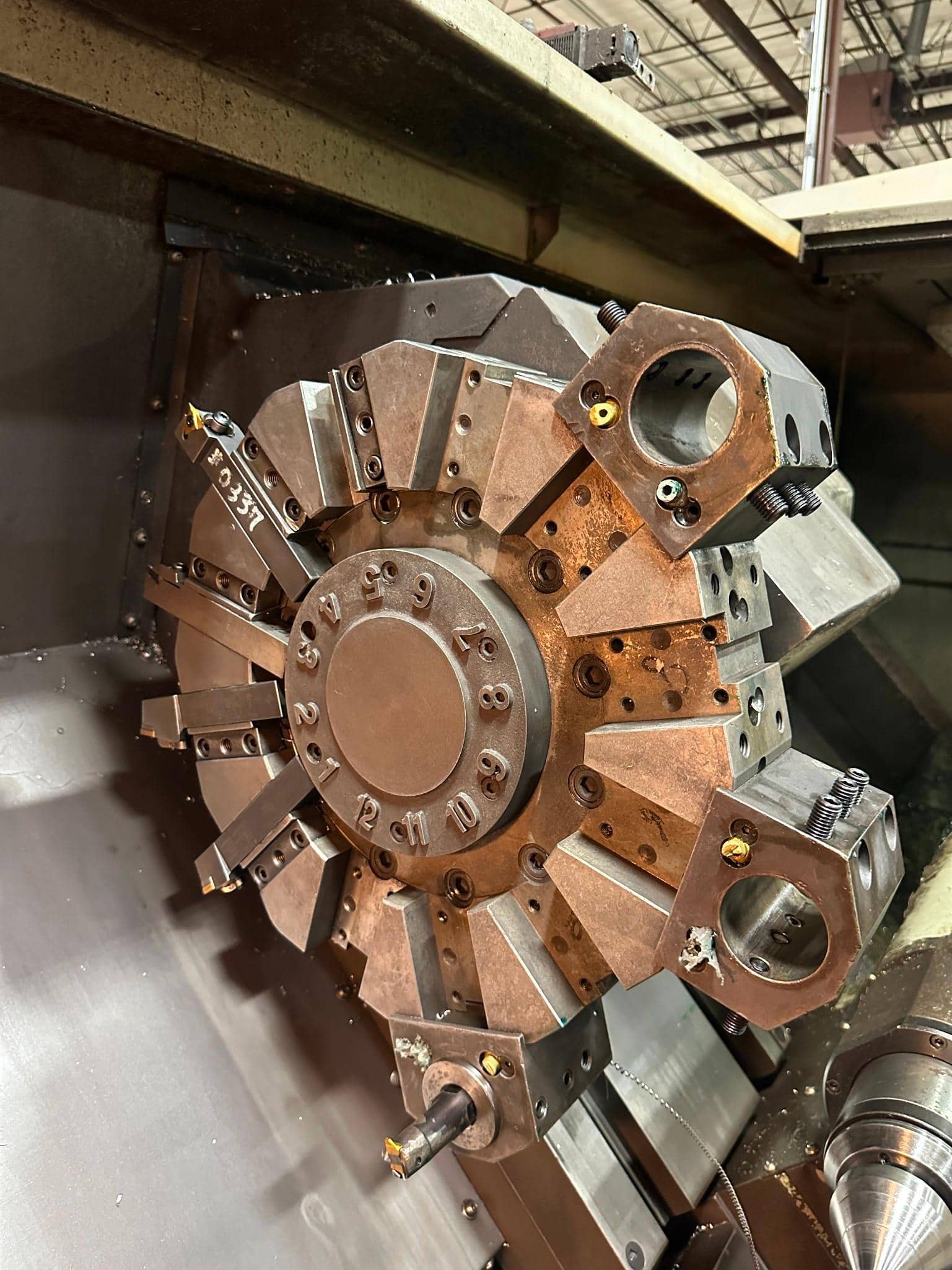 Doosan Puma 300LC CNC Lathe, 2006 - Low Hours, 15" Chuck, Chip Conveyor, Programmable Tailstock, Presetter - Image 8