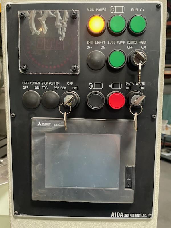 Aida NS2-3000(2) 3000 kN Straight Side Press, 2020-Heavy-Duty Stamping Press - Image 4