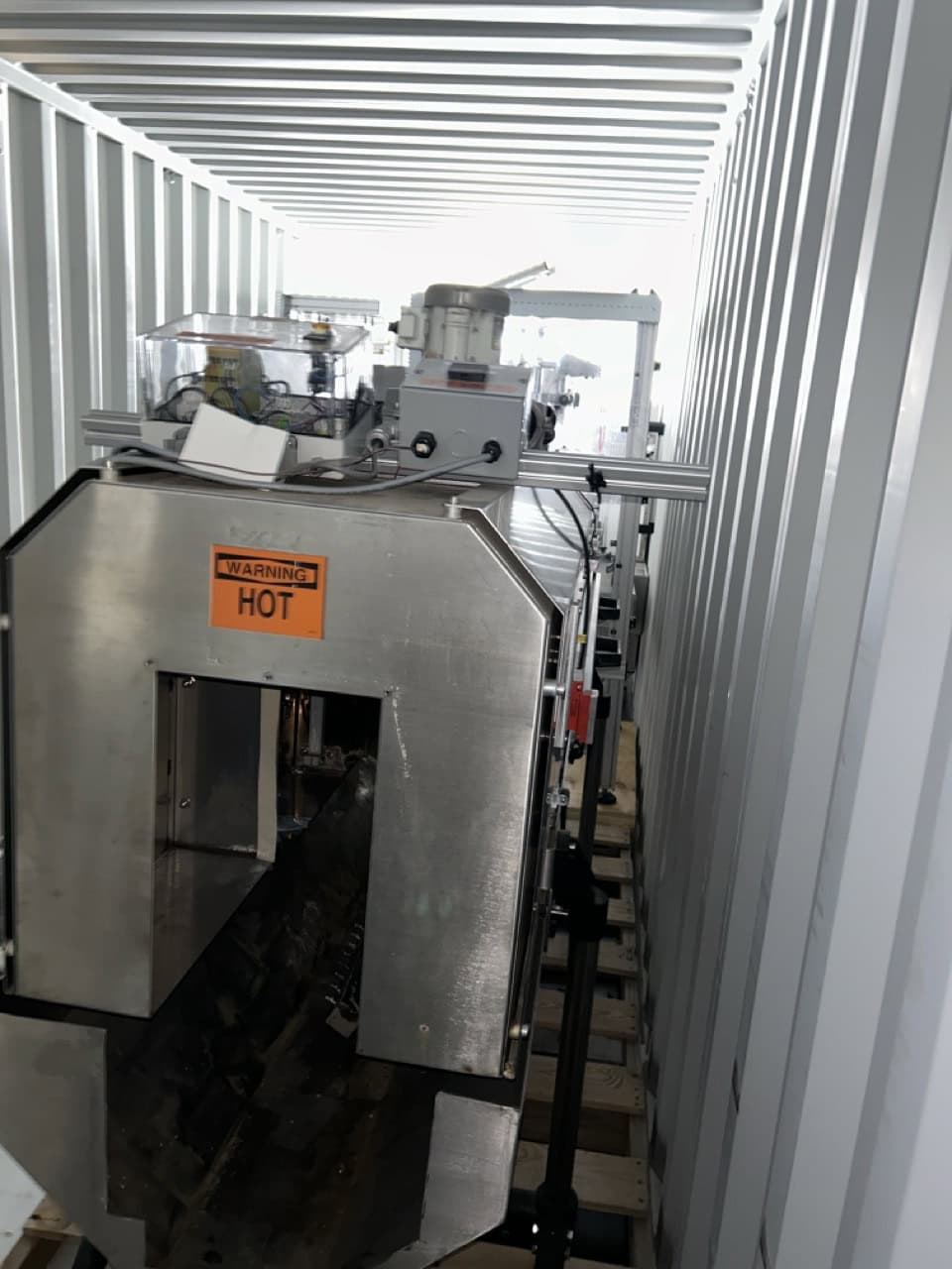 Axon ThermoPoint Shrink Sleeve Heat Tunnel System with Conveyor – Stainless, Inline, Electric - Image 3