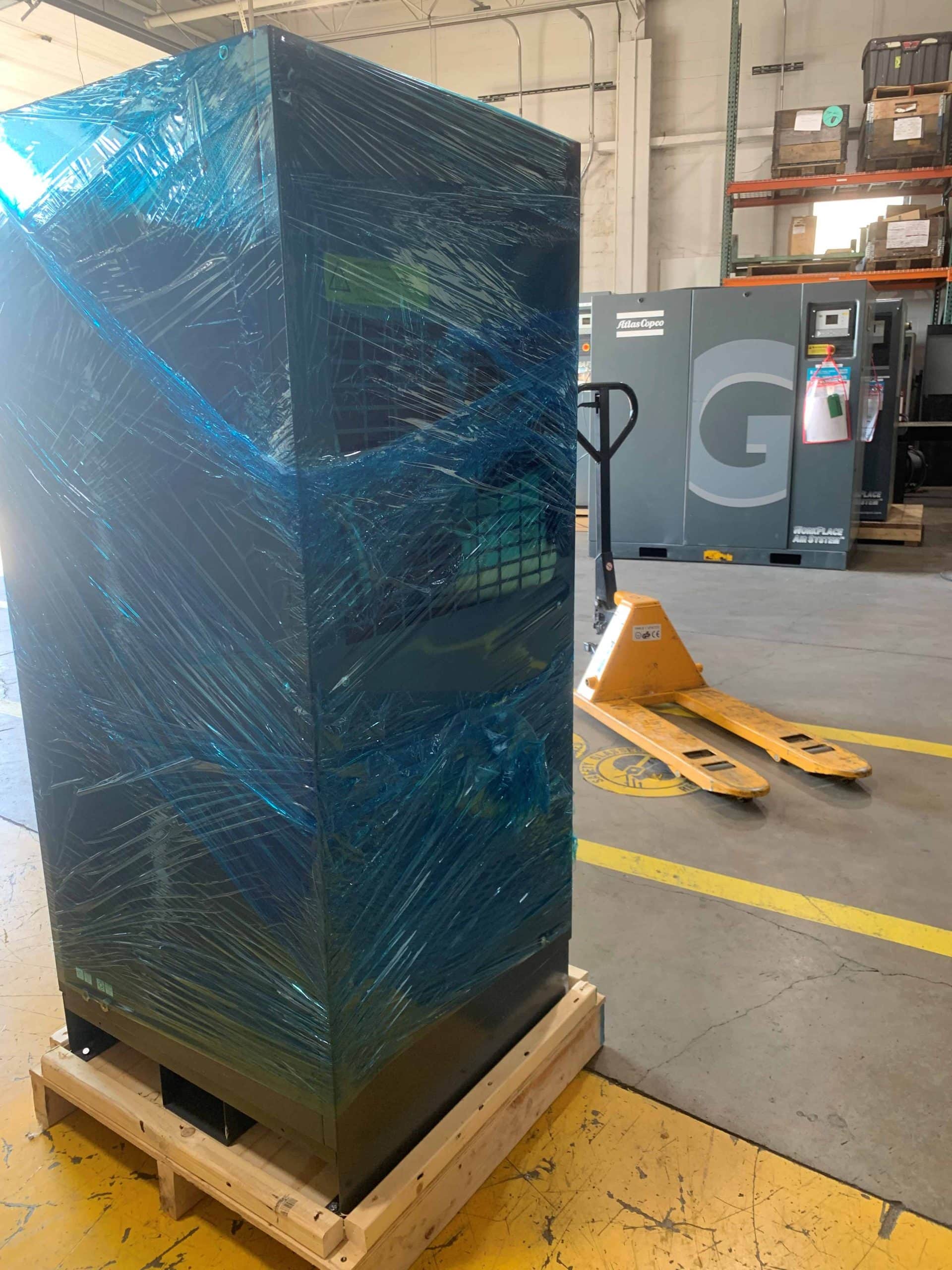 15 HP Atlas Copco GA11 VSD+ P Rotary Screw Air Compressor , 2021- 460 V, Only 1 Hour Run Time - Image 2