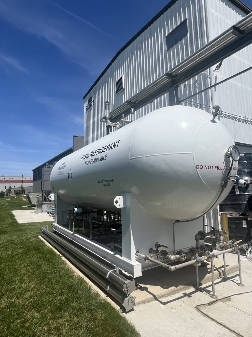 6,565‑Gallon ASME Skid‑Mounted R134a Refrigerant Storage Tank System (Pressurized 250 psig) - Image 2