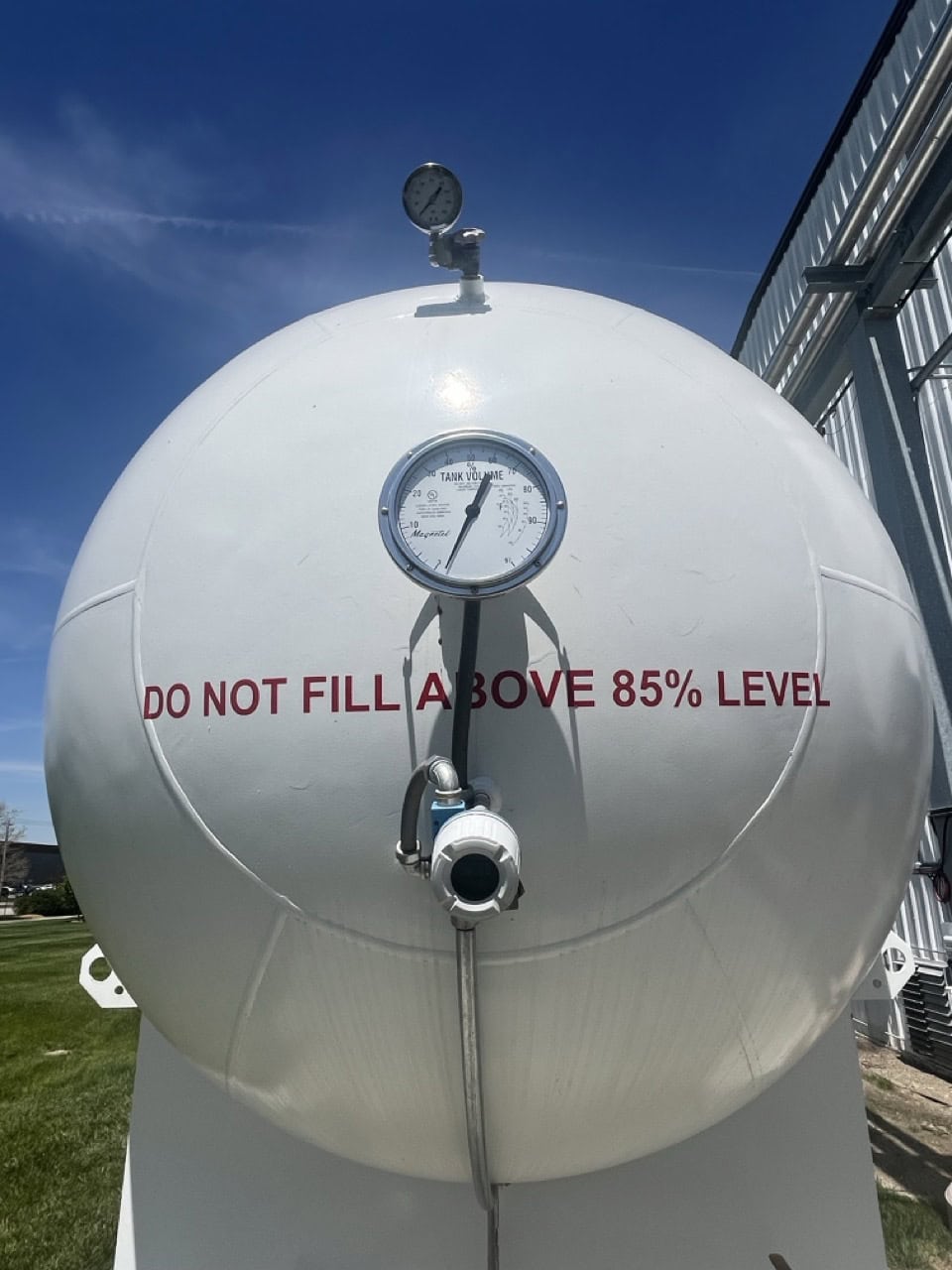6,565‑Gallon ASME Skid‑Mounted R134a Refrigerant Storage Tank System (Pressurized 250 psig) - Image 4