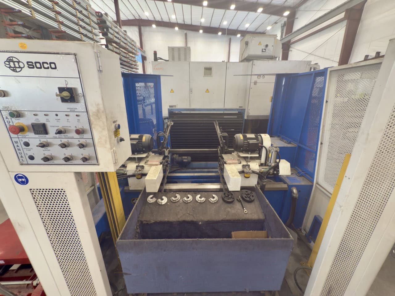 SOCO Def-FA/52 Fully Automatic Double-End Chamfering Machine, 2021 - Image 2