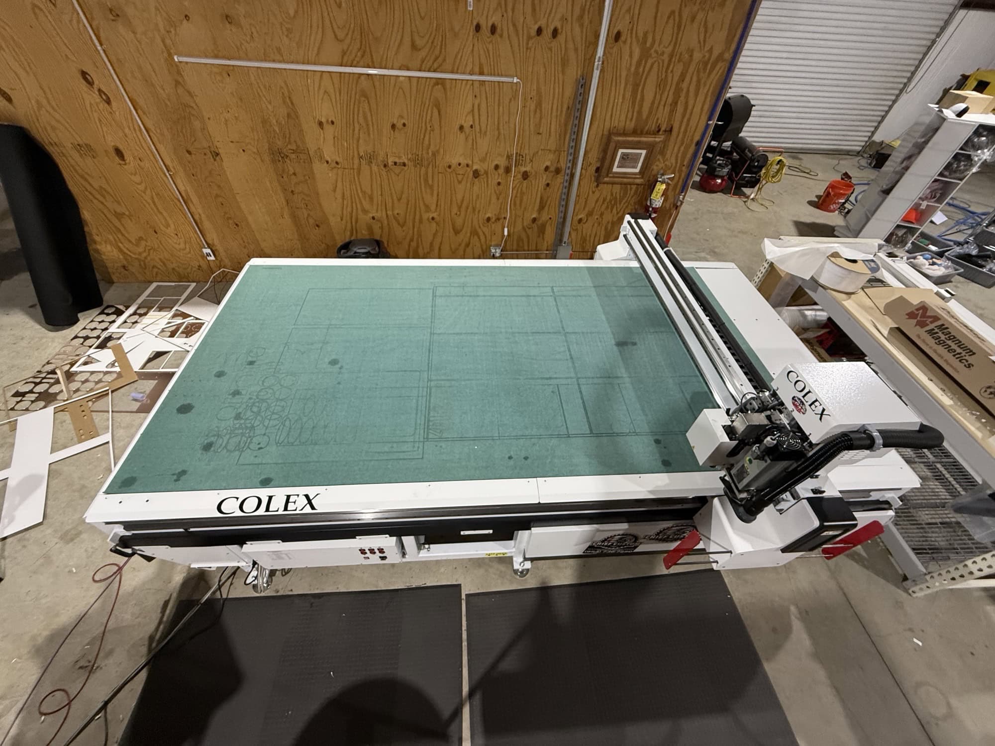 Colex Sharpcut SX1732 Flatbed Cutting Table, 2023
