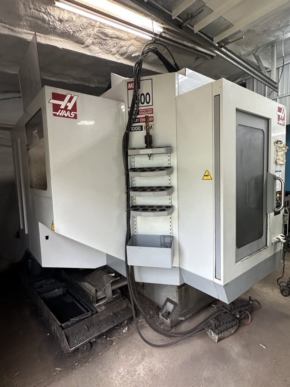 Haas MDC-500 VMC, 2007 - Thru Spindle Coolant, Pallet Changer, 1000 ipm - Image 6