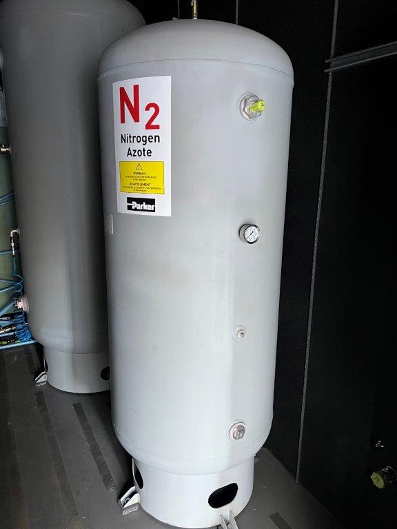 Parker N2.45PB/LN Nitrogen Generator – Zero-Hour Skid System with Receiver and Controller - Image 4