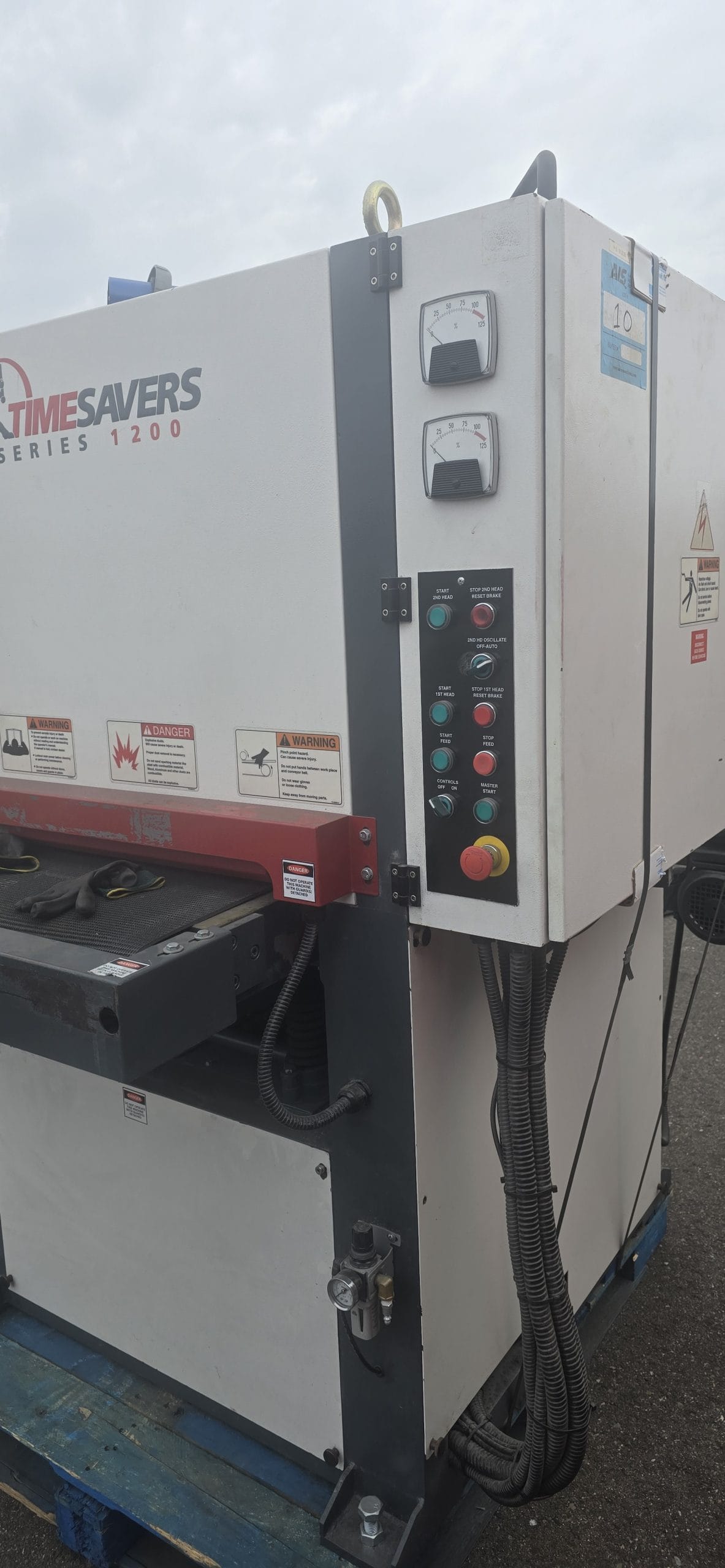 Timesavers 1221-02-44 Dual-Drum Deburring Machine, 2014 - Image 3