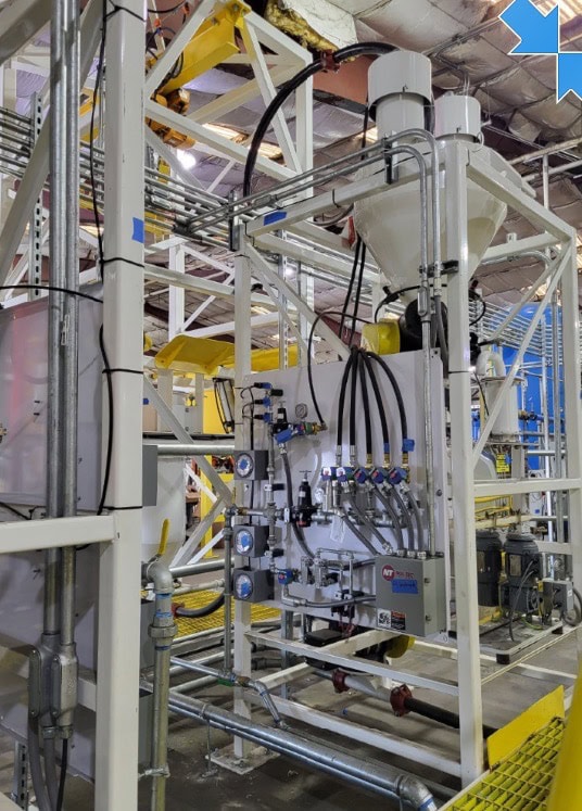 Nol-Tec BBU & LIW Powder Handling System – Twin Tower, Dual Feeder, Dilute Phase Pneumatic Transfer - Image 7