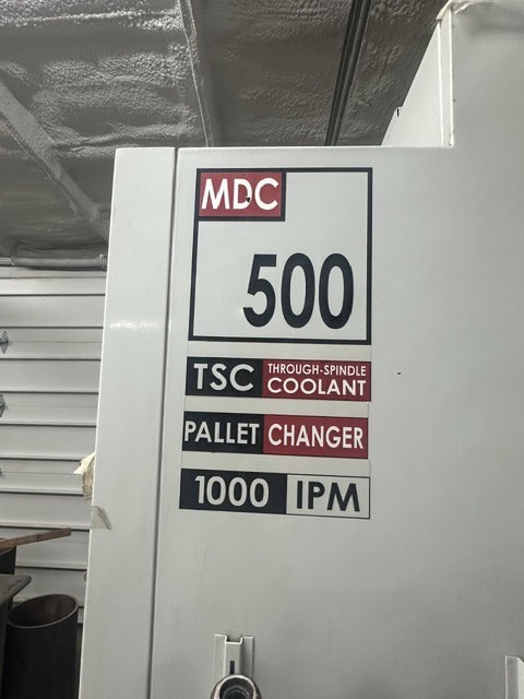 Haas MDC-500 VMC, 2007 - Thru Spindle Coolant, Pallet Changer, 1000 ipm - Image 2