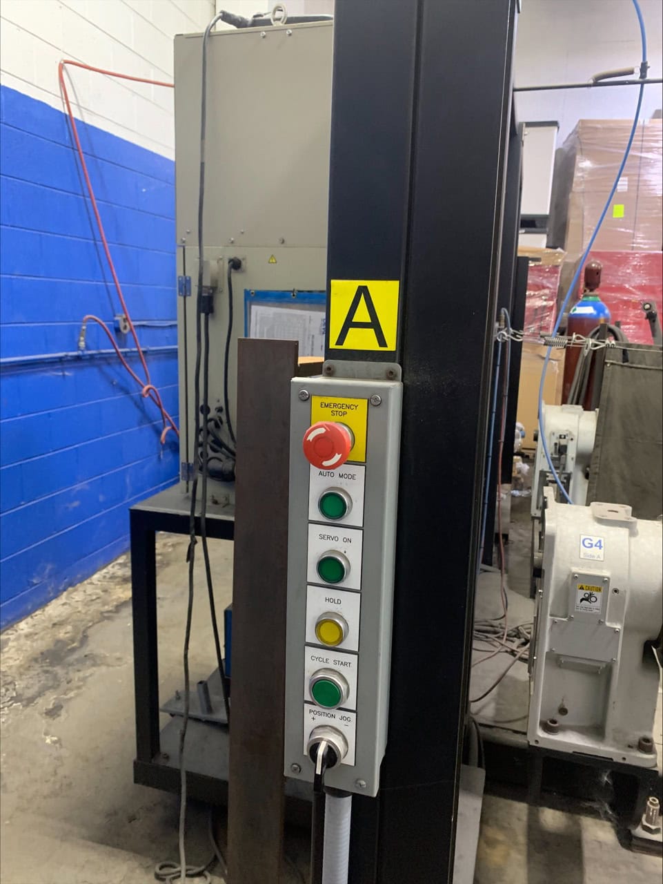Miller Performarc PA1100SS (PA212S) Robotic Weld Cell, 2012 - Panasonic TAWERS TA-1900 Robot, 350 Amp Panasonic Dip Pulse HMIII350, Dual Light Curtains - Image 15