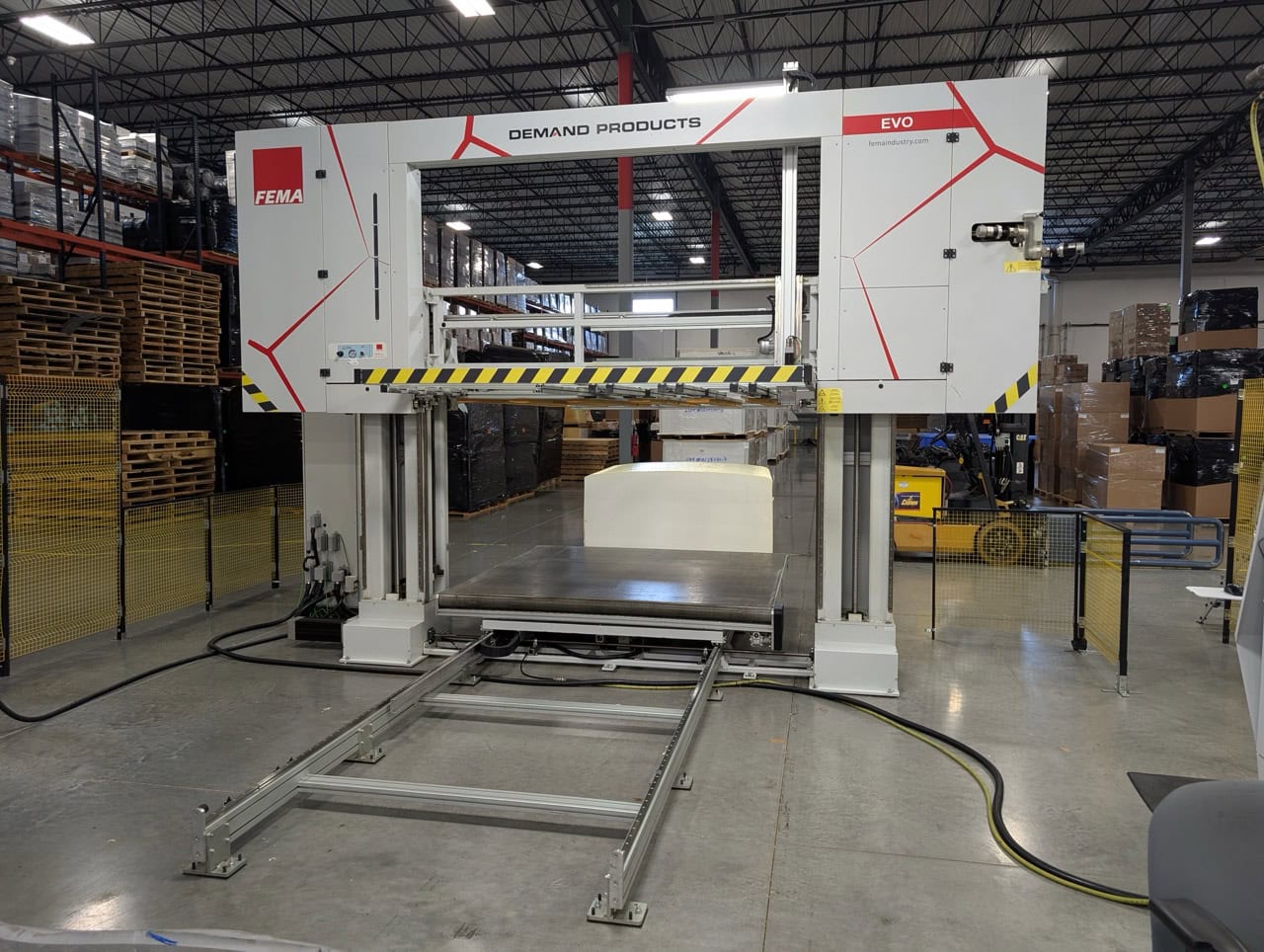 FEMA EVO 1.1 GIOTTO Horizontal Foam Cutting System, 2018 - Heavy-Duty Precision Block Cutter