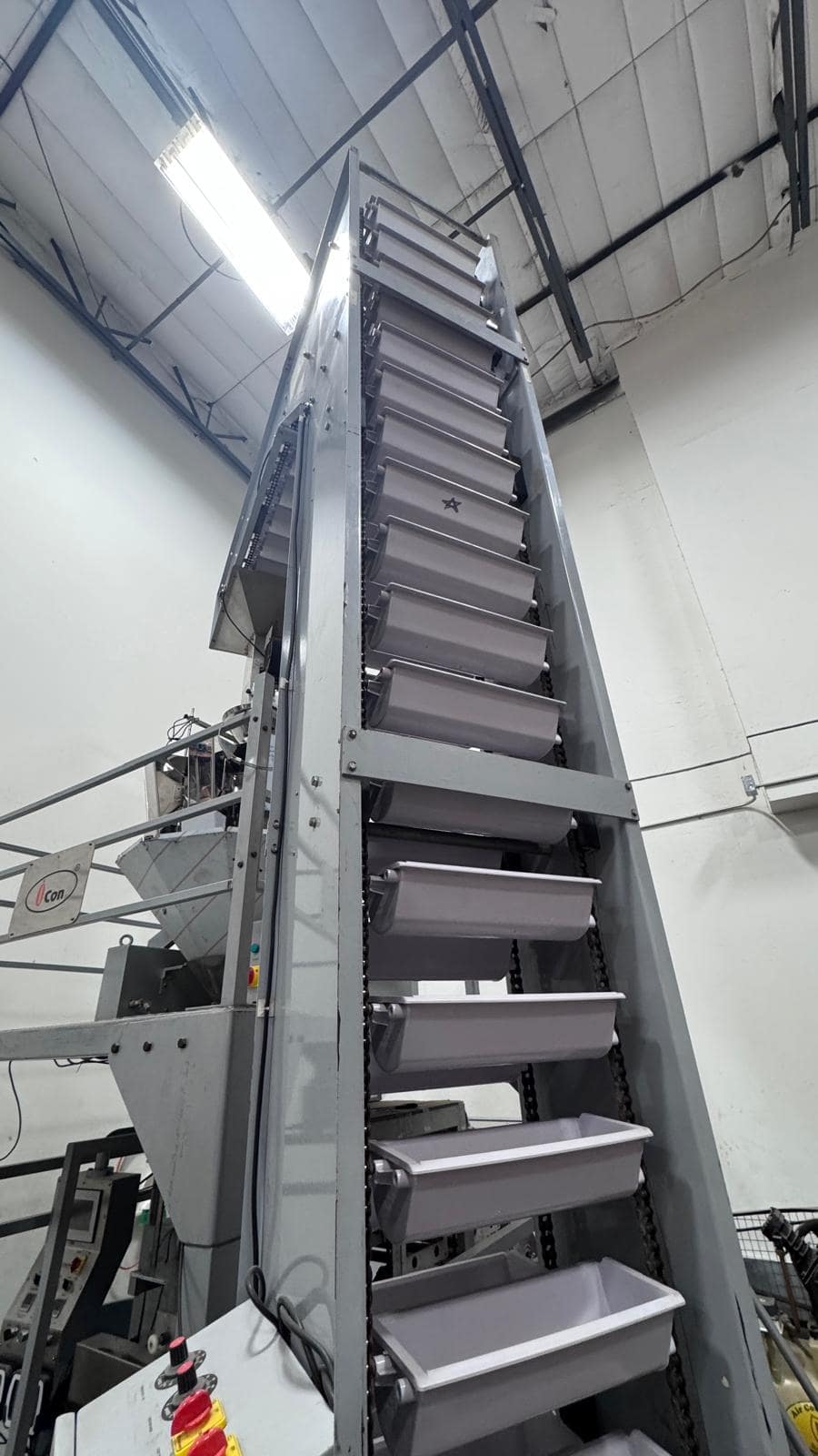 Automatic 10-Head Packing Machine with Integrated Scale System, Domino V320i TTO Printers, Conveyor & Mezzanine, 2020 - Image 15