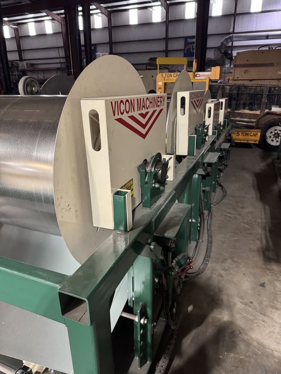 Vicon 53C-G Duct Line Express Underfed Plasma Coil Feeder, 2024 - Image 2