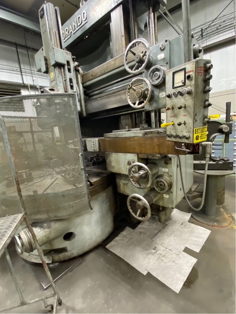 Morando VK17 Vertical Turret Lathe, 1954 - 67" Table Very Clean Machine - Image 2