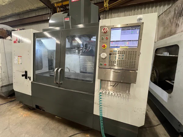 Haas VF-3YT/50 VMC, 2016 - 50 Taper Spindle, 4th Axis Wired, Under Power, Inspection Ready - Image 2