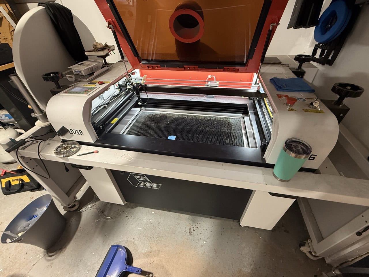 100 Watt AP Lazer 2816 CNC Laser Engraver, 2022 - Image 2