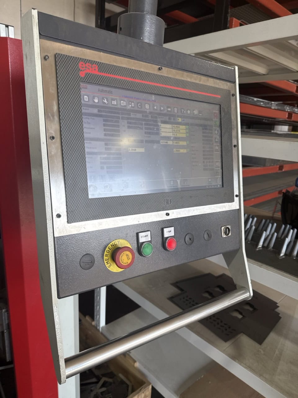 135 Ton X 10' Dener SX 30135 Hydraulic Press Brake, 2022 - Tooling Included - Image 5
