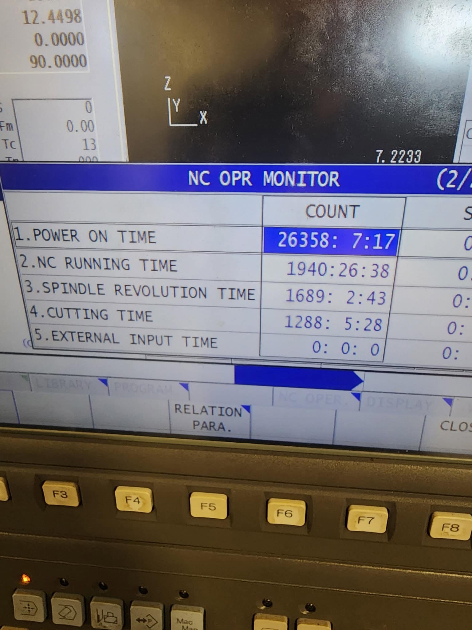 Okuma Genos M460V-5AX 5-Axis CNC VMC, 2021 - Robot Loader, Chip Conveyor, Mist Collector - Image 8