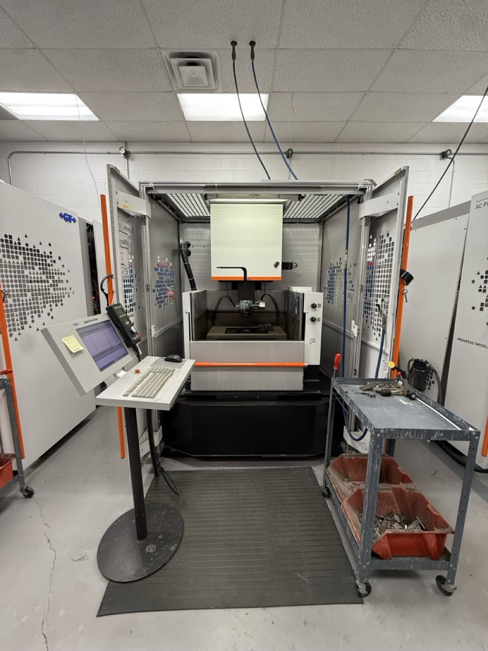 Agie Charmilles Progress VP2 Wire EDM, 2015 - Wire Chopper, Auto Threading, 35lb Spool Option