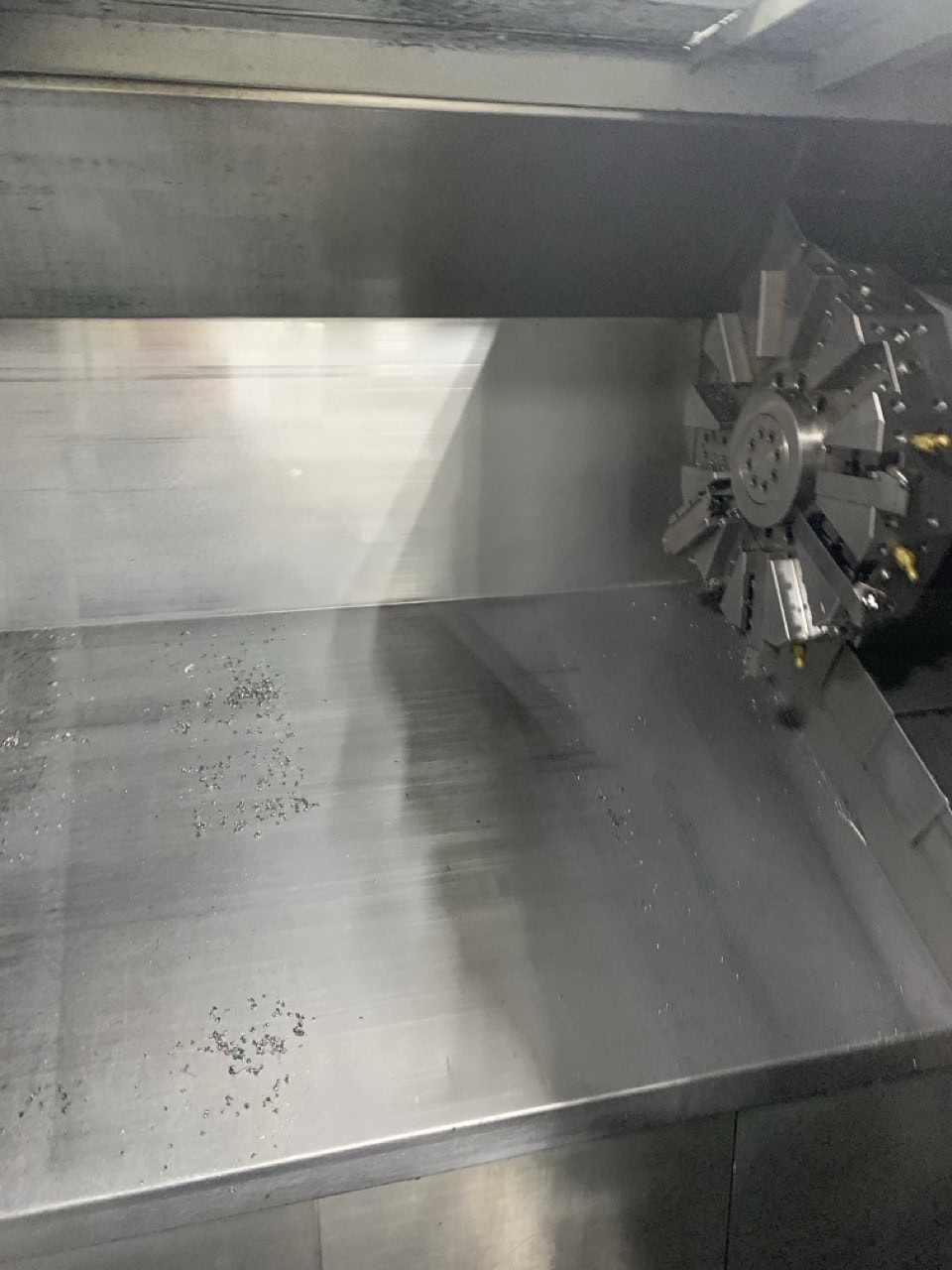 Haas SL-30T CNC Lathe, 2005 - Tailstock, Spindle Orientation, Chip Auger - Image 7