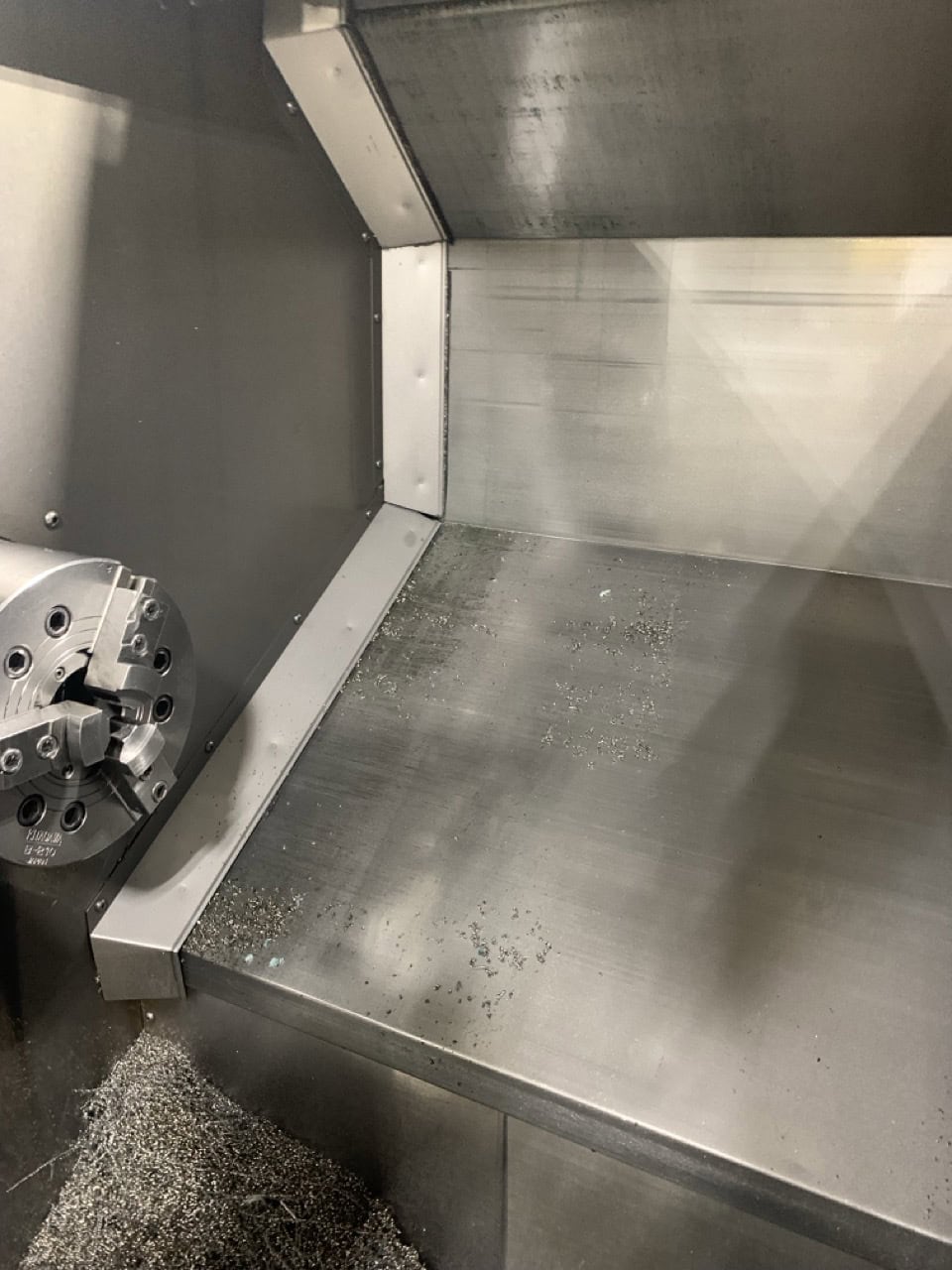 Haas SL-30T CNC Lathe, 2005 - Tailstock, Spindle Orientation, Chip Auger - Image 8