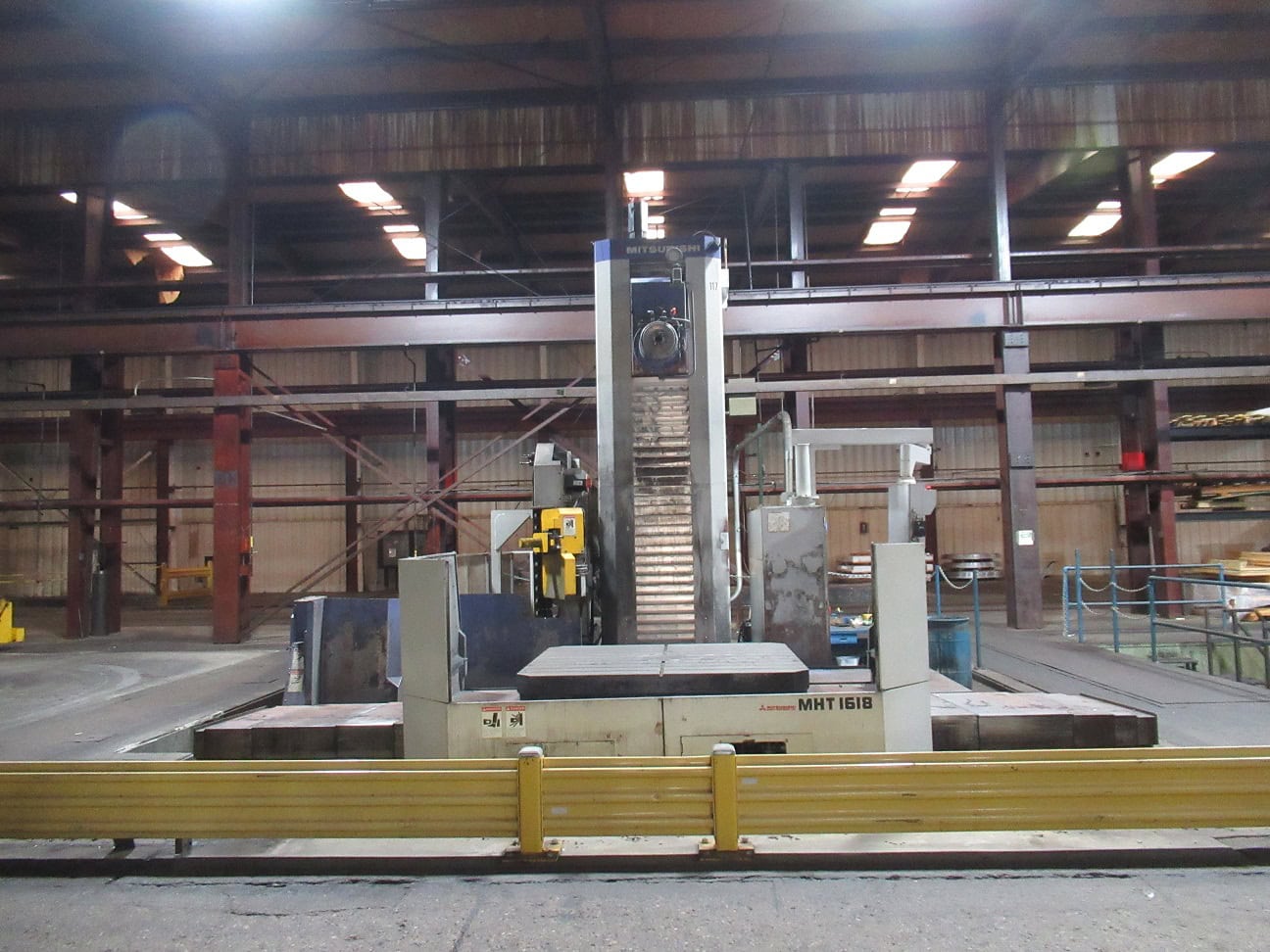 Mitsubishi M-HT 13/1618 CNC Horizontal Boring Mill, 2008 - TSC, Probe, 5.1" Spindle Diameter