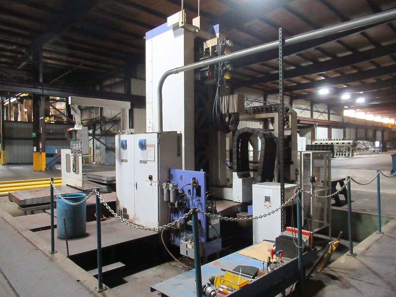 Mitsubishi M-HT 13/1618 CNC Horizontal Boring Mill, 2008 - TSC, Probe, 5.1" Spindle Diameter - Image 3