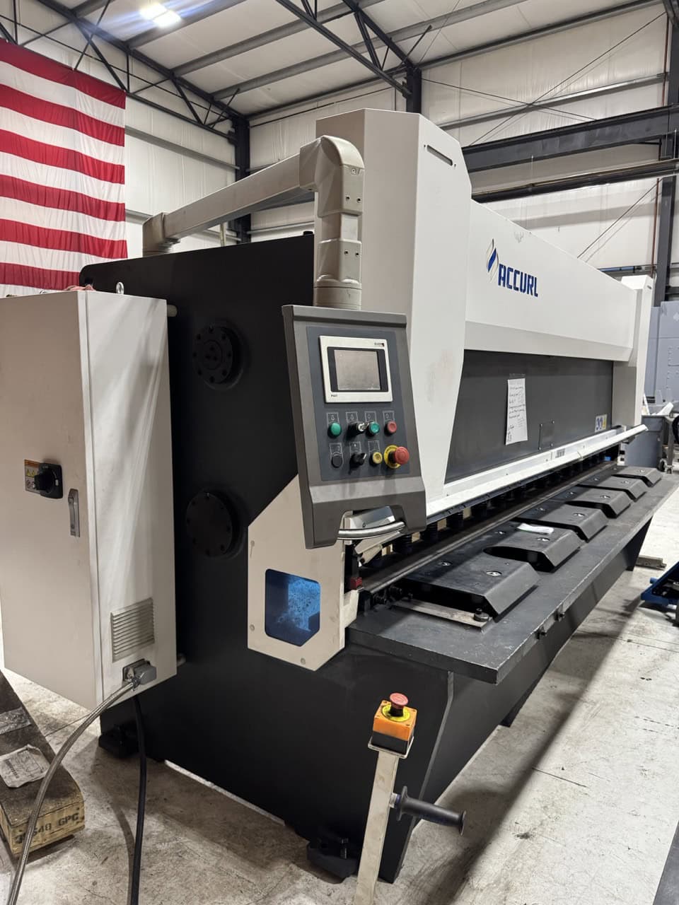 10' x .314" Accurl MS8-8x3200 CNC Shear, 2020