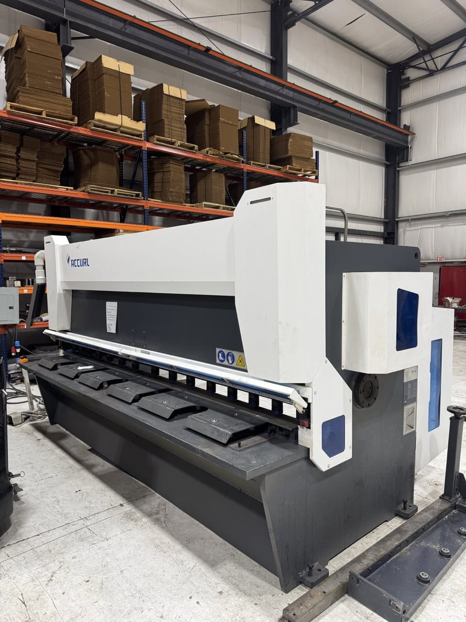 10' x .314" Accurl MS8-8x3200 CNC Shear, 2020 - Image 5