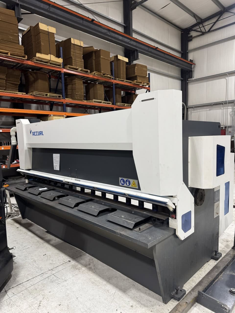 10' x .314" Accurl MS8-8x3200 CNC Shear, 2020 - Image 6