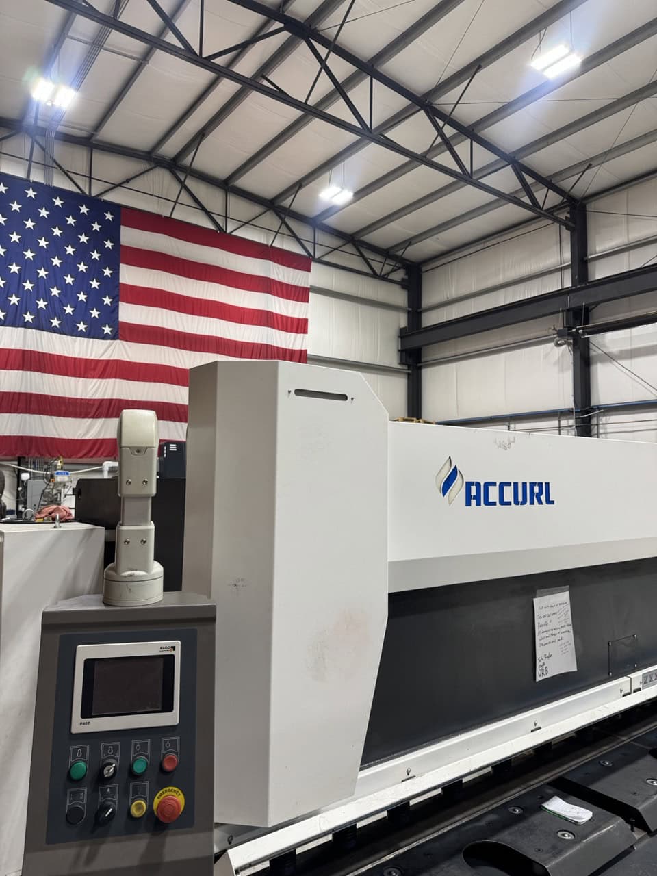 10' x .314" Accurl MS8-8x3200 CNC Shear, 2020 - Image 8