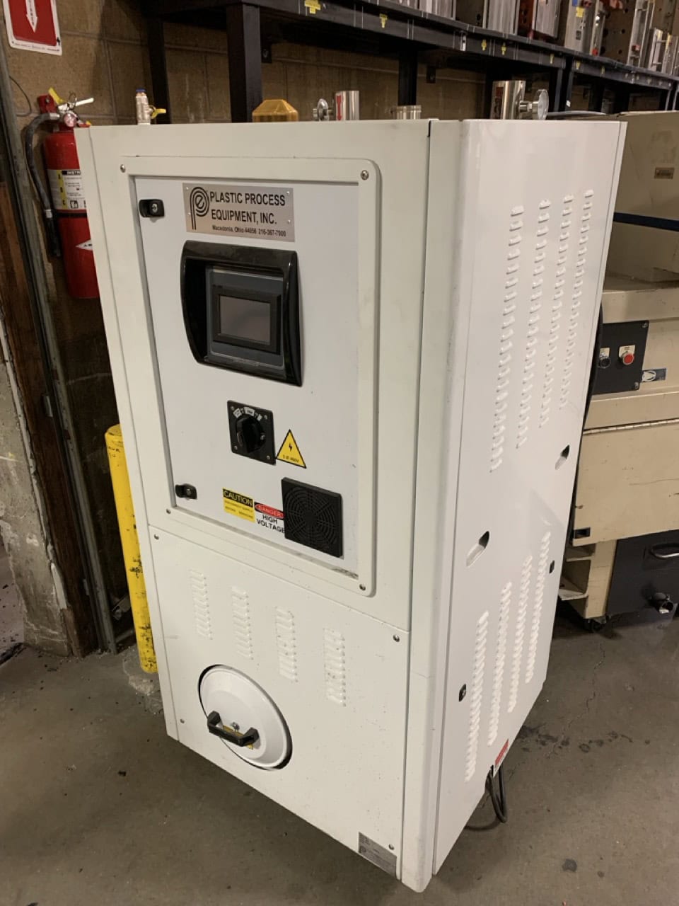 Plastic Process Equipment Auxiliary Line Package – 5 Units: TCU, Dryer, Loader (Matched OEM Set)