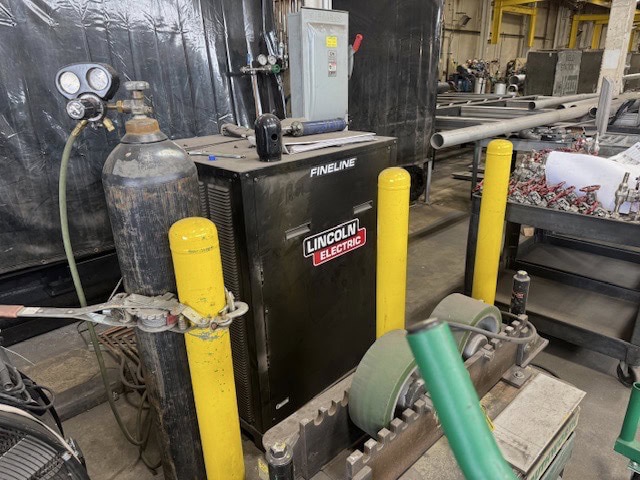 40' Lincoln Vernon MPM5 CNC Pipe Profiler, 2022 - Infeed/Outfeed Conveyor, Fineline 300 20FT-TL - Image 5