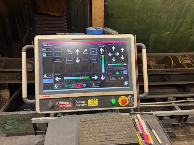 40' Lincoln Vernon MPM5 CNC Pipe Profiler, 2022 - Infeed/Outfeed Conveyor, Fineline 300 20FT-TL - Image 7