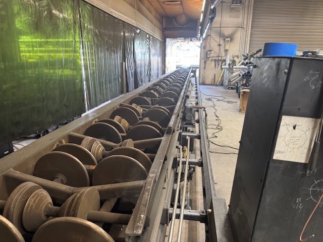 40' Lincoln Vernon MPM5 CNC Pipe Profiler, 2022 - Infeed/Outfeed Conveyor, Fineline 300 20FT-TL - Image 9