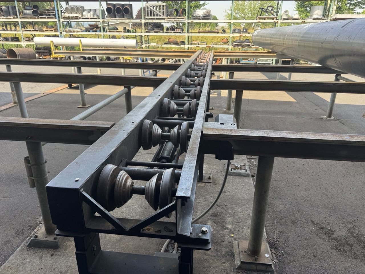 40' Lincoln Vernon MPM5 CNC Pipe Profiler, 2022 - Infeed/Outfeed Conveyor, Fineline 300 20FT-TL - Image 10