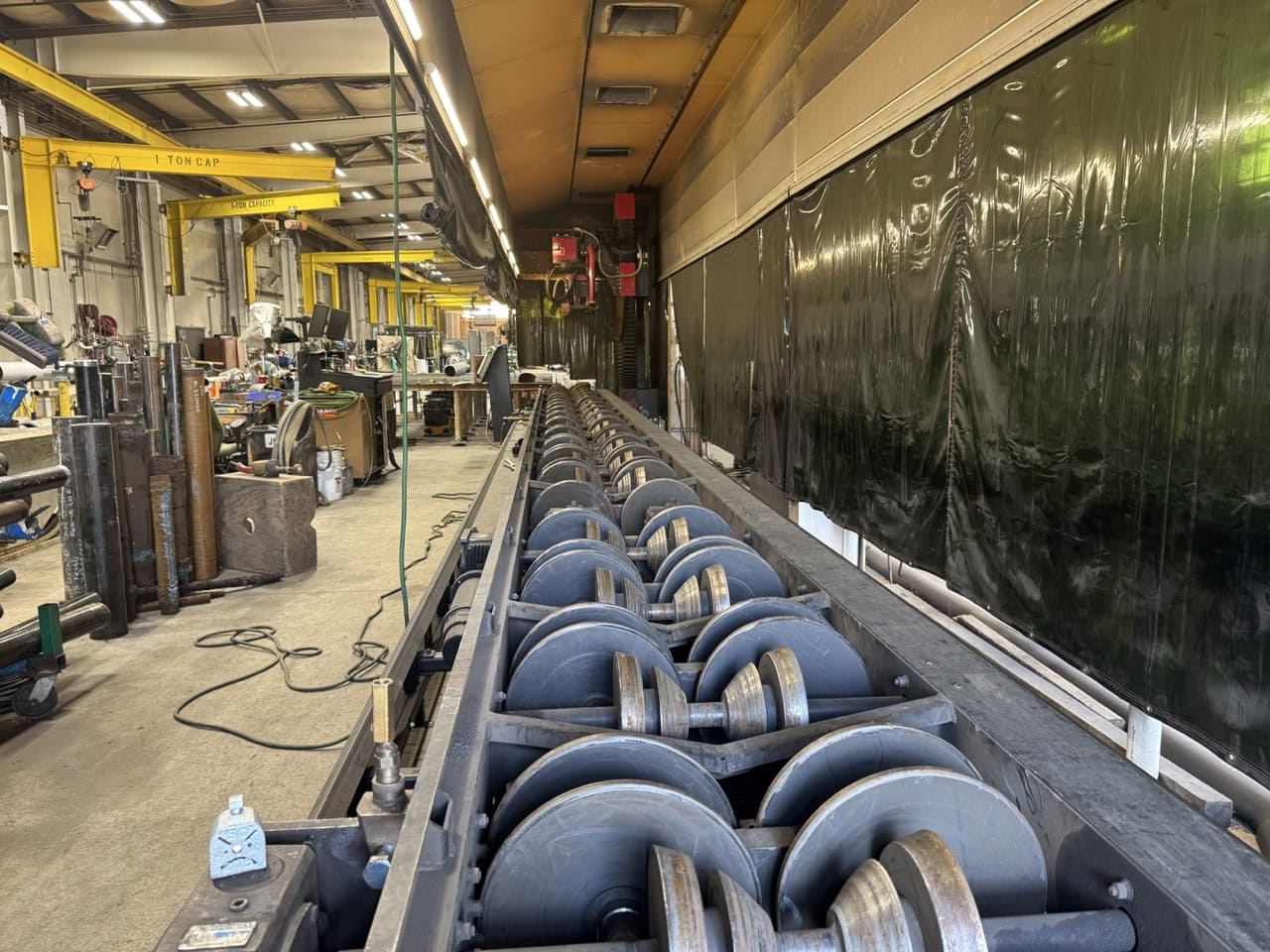 40' Lincoln Vernon MPM5 CNC Pipe Profiler, 2022 - Infeed/Outfeed Conveyor, Fineline 300 20FT-TL - Image 11