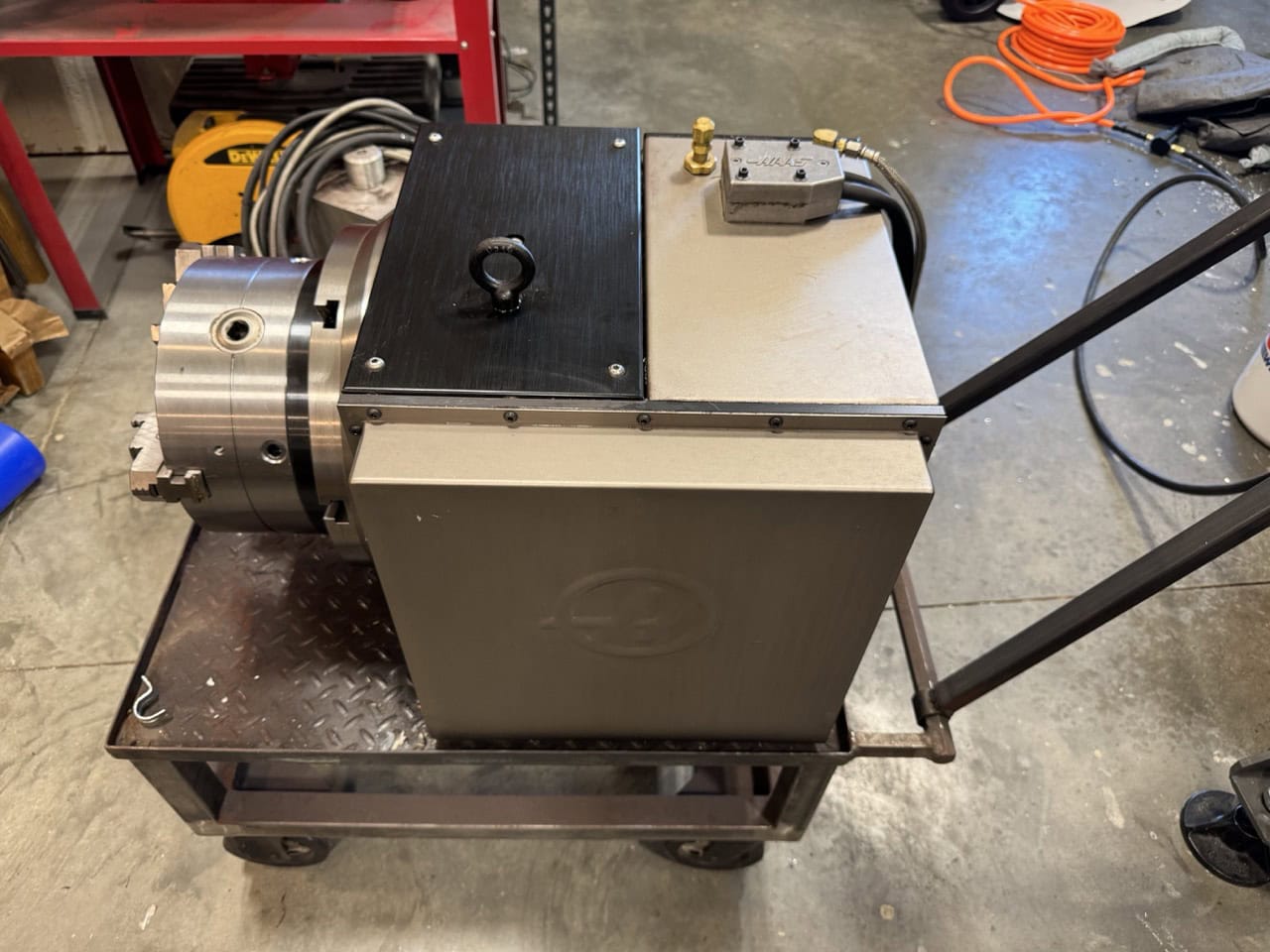 Haas HRT310SP 4th Axis Rotary, 2019 - New 8" 3-Jaw Chuck and Tombstone Included