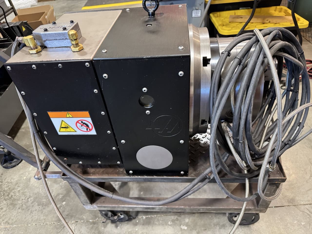 Haas HRT310SP 4th Axis Rotary, 2019 - New 8" 3-Jaw Chuck and Tombstone Included - Image 3