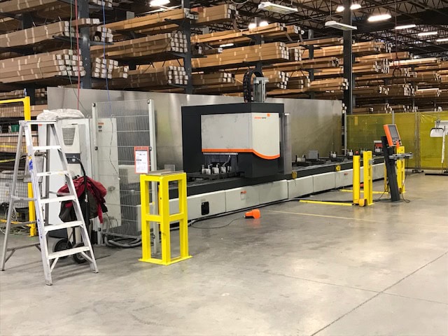 Elumatec SBZ-140 4-Axis Machining Center, 2014 - 9.7 Meter Bed Length, Low Hours - Image 8