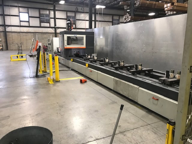 Elumatec SBZ-140 4-Axis Machining Center, 2014 - 9.7 Meter Bed Length, Low Hours - Image 2